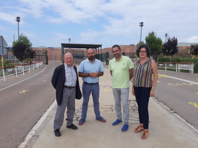 Representants de les entitats de la federació a Lledoners en la visita a Jordi Cuixart | Òmnium Cultural