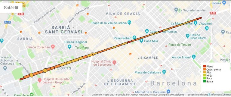 390.000 inscrits i 1.300 autobusos en la manifestació de la Diada per reclamar la implementació de la República Catalana
