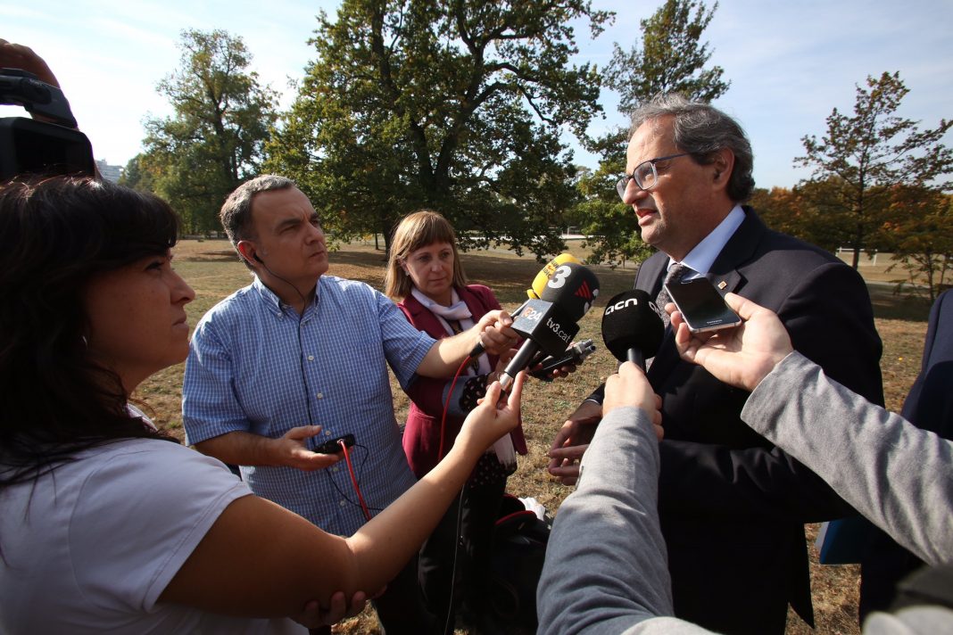 El President Quim Torra a Ginebra