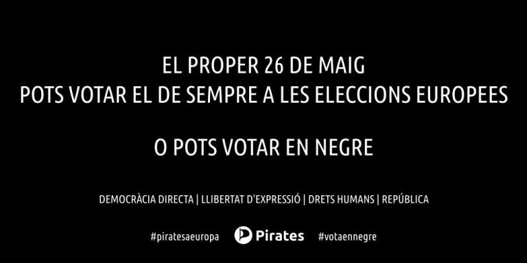 Pirates de Catalunya anuncia la seva intenció de presentar-se a les eleccions europees de maig del 2019