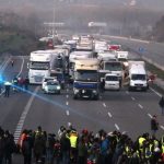 L’AP-7, tallada a Girona el 21 de desembre del 2018 (horitzontal)