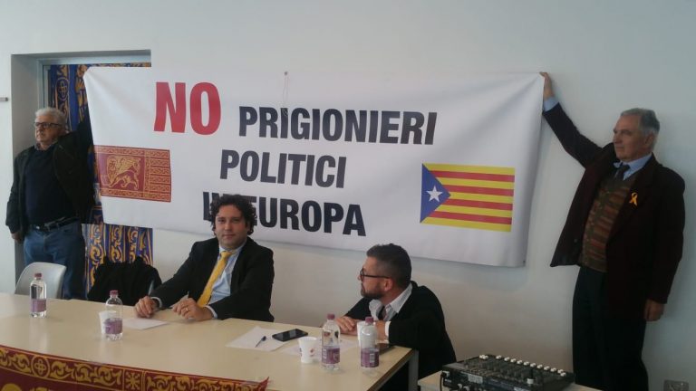 Moment de l'acte de fundació de l'Assemblea Veneta | Marc Gafarot