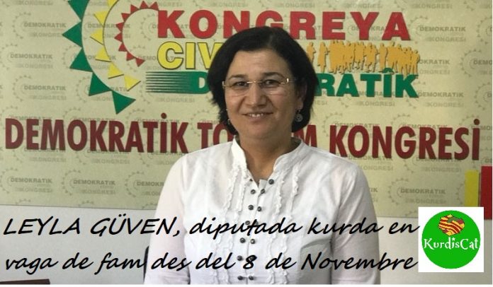 Leyla Güven, en vaga de fam des del 8 de novembre de 2018