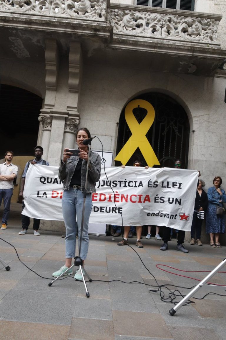 Concentració en suport de l'Oriol | Endavant Nord Occidental