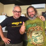 (D’esquerra a dreta) en Xavier Abad i en Frank Sellers