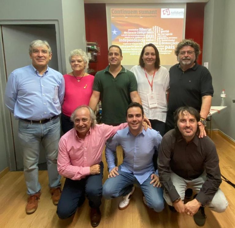 Nova Executiva de SI juntament amb els convidats al IV Congrés Nacional