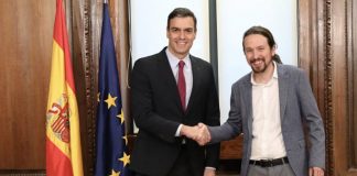 Signatura de l'acord de govern entre Pedro Sánchez i Pablo Iglesias | PSOE