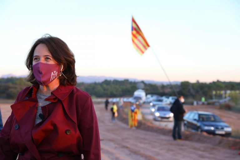 Més de 1.400 vehicles han participat a la mobilització de Lledoners