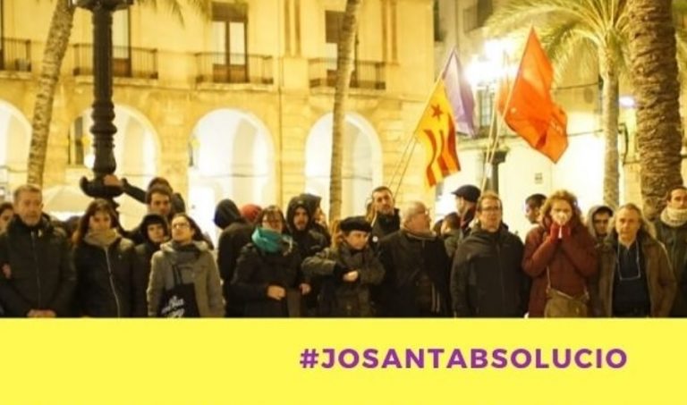 La Generalitat manté una acusació contra un pare de família que es va manifestar pacíficament