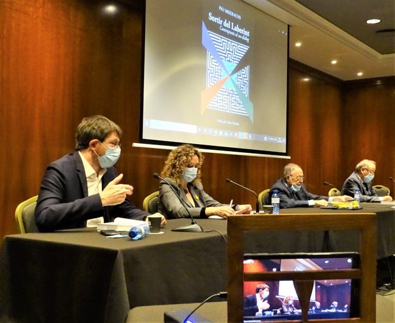 «Sortir del Laberint», l’últim llibre del jurista Pau Miserachs