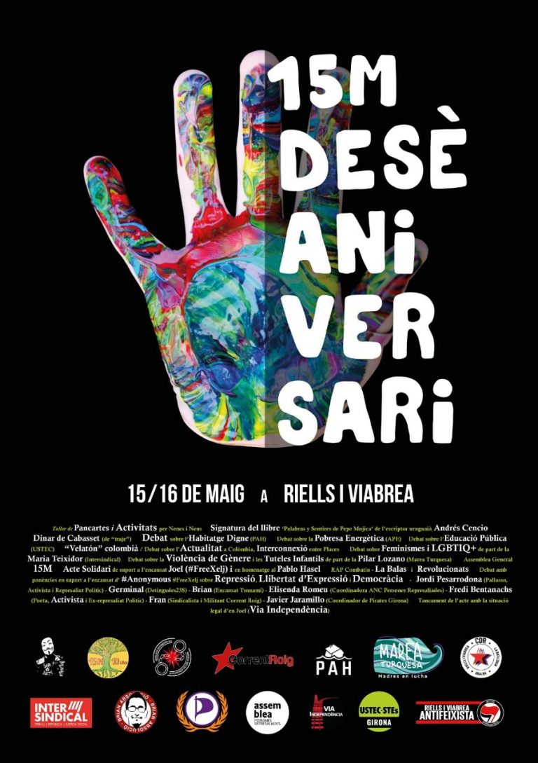 15M, desè aniversari: presències i absències