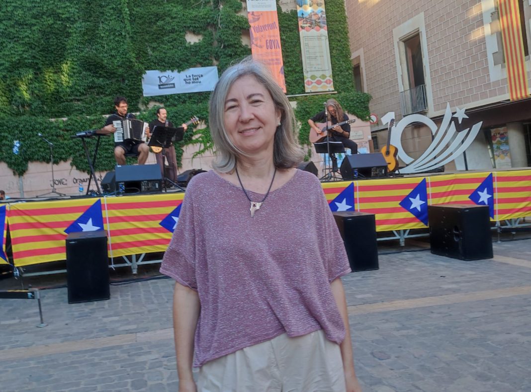 Dolors Feliu, presidenta de l'Assemblea Nacional Catalana.
