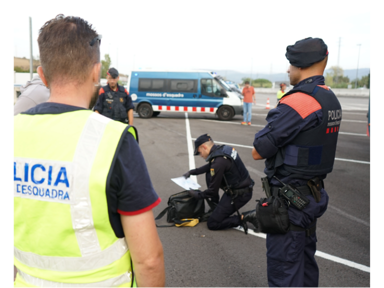 Els Mossos d’Esquadra i policies de 17 països participen en els «Dies d’Acció Conjunta» d’EUROPOL per combatre el tràfic d’armes i delictes associats al crim organitzat