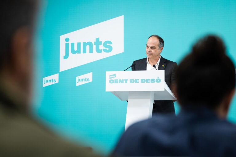 El secretari general de Junts, Jordi Turull: “No podem sotmetre la vida política catalana a l’arbitrarietat de la justícia espanyola”