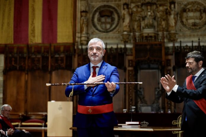Collboni present possessió com a alcalde de Barcelona | Font: Ajuntament de Barcelona