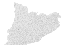 Mapa municipal de Catalunya | Llicència CC 2.5 | Autor: Joan M. Borràs