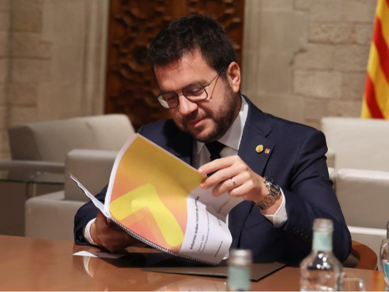 President Aragonès: «Volem un referèndum a l’escocesa, és la via més diàfana, clara i concloent per conèixer la posició de la ciutadania de Catalunya»