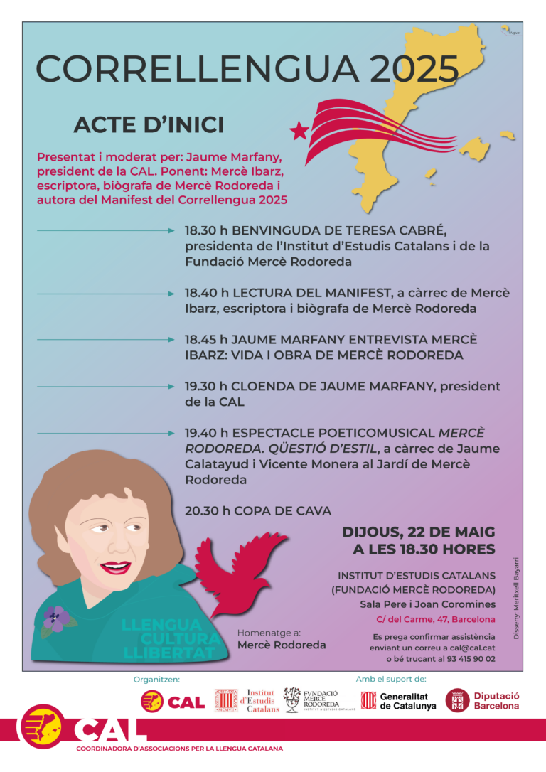Acte d’inici del Correllengua 2025