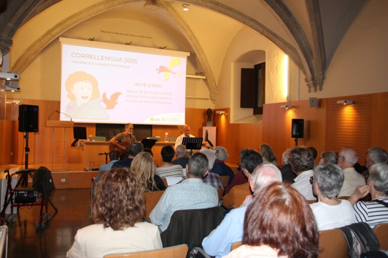 Tret de sortida al Correllengua 2025 reivindicant l’obra de Mercè Rodoreda