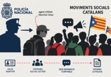 Admesa a tràmit la demanda civil d’Òscar Campos contra la policia infiltrada que va espiar l’independentisme a Girona
