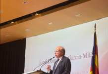 Cerimònia Medalles d’Honor Creu de Santa Eulàlia, del Consell de la República