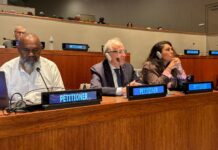 Jordi Domingo, President del Consell de la República, denuncia a l’ONU la inacció de la Unió Europea davant les violacions dels Drets Humans al seu territori
