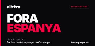 Recollida d’avals de Fora Espanya – Alhora