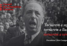 El Consell de la República exigeix a l’Estat Espanyol una disculpa pública i oficial per l’afusellament de Lluís Companys